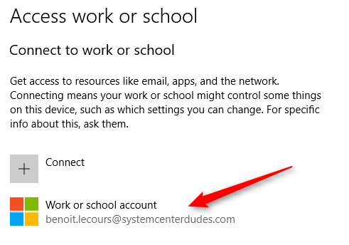 Windows 10 Intune Automatic Enrollment