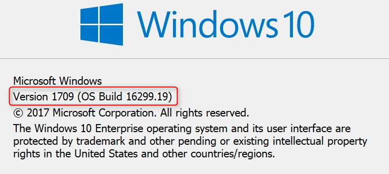 SCCM Windows 10 1709 Upgrade
