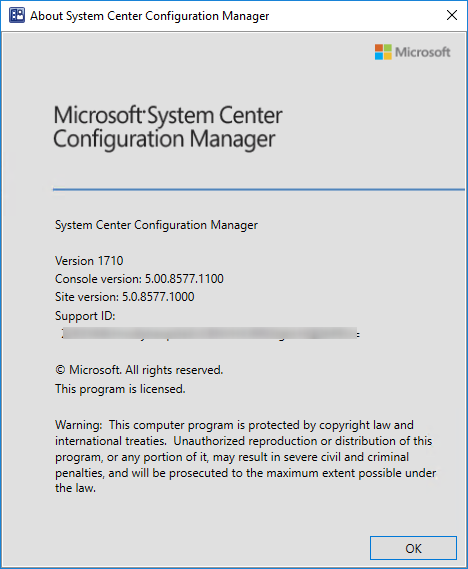 SCCM 1710 Upgrade Guide