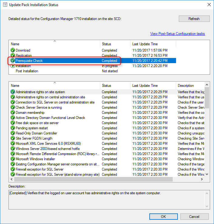 SCCM 1710 Upgrade Guide