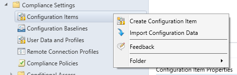 SCCM Spectre Meltdown Configuration Baseline