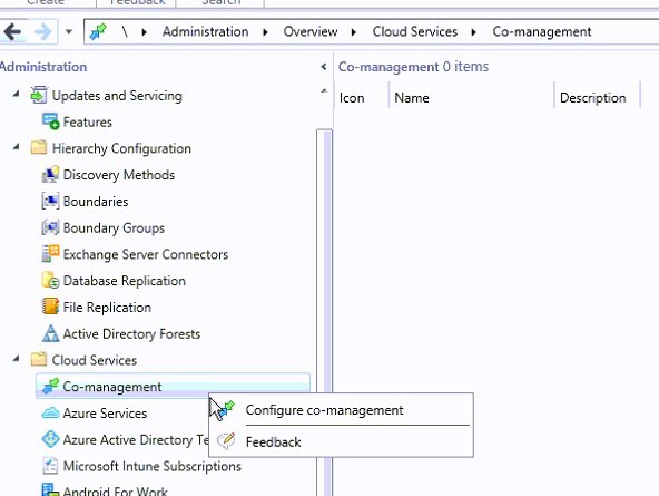 SCCM co-management