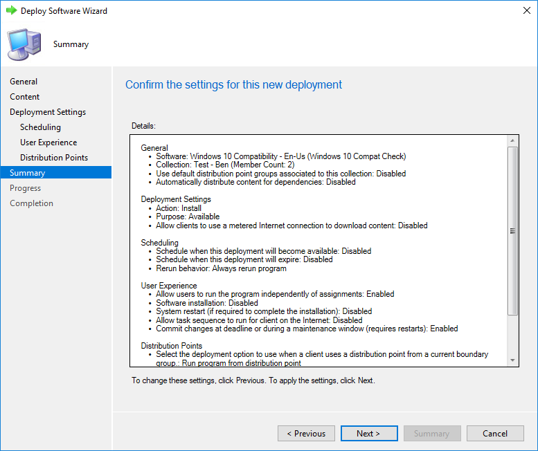 SCCM Windows 10 Compatibility Check