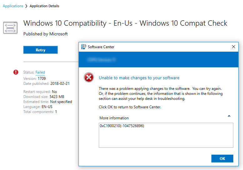 SCCM Windows 10 Compatibility Check