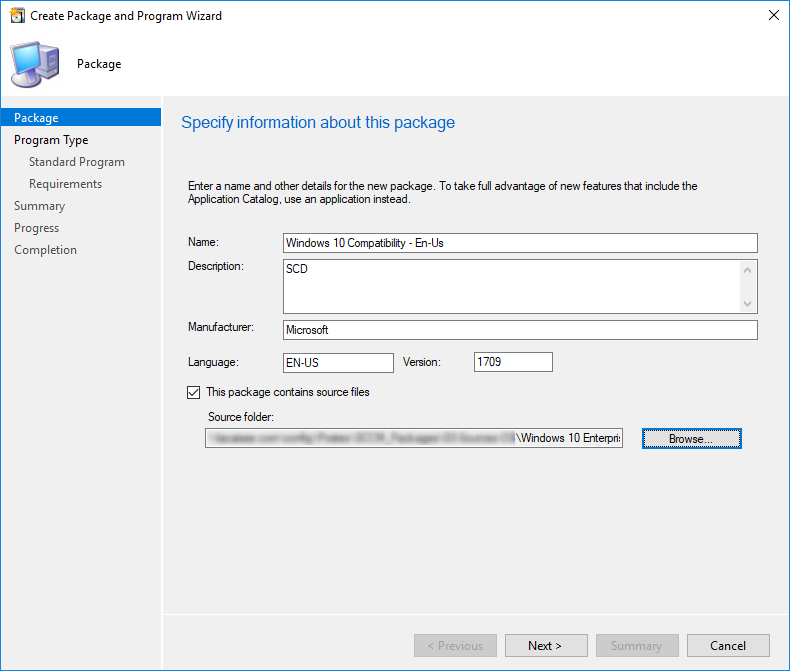 SCCM Windows 10 Compatibility Check