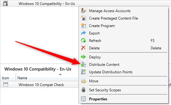 SCCM Windows 10 Compatibility Check
