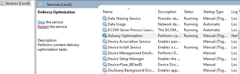 SCCM Delivery Optimization Task sequence