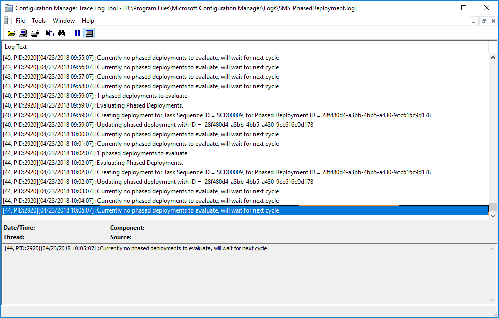 SCCM Phased Deployments