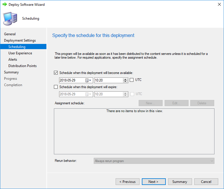 SCCM Windows 10 1803 Upgrade