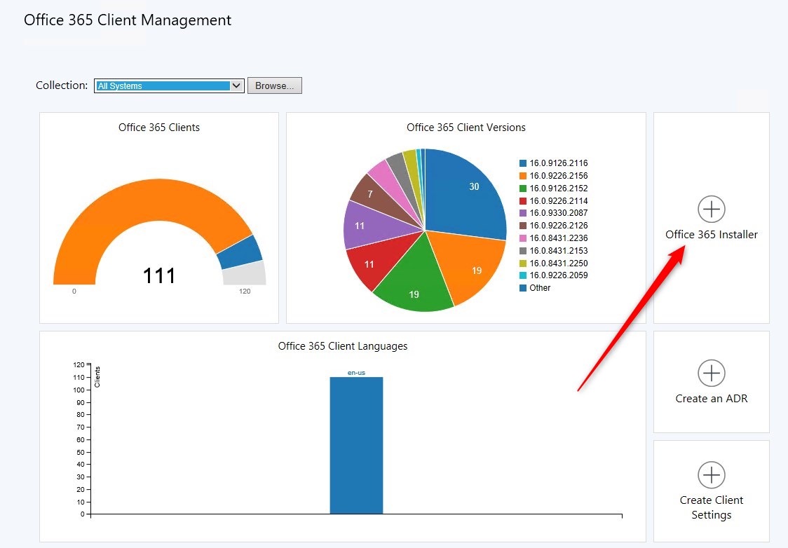 SCCM Office 365 Installer