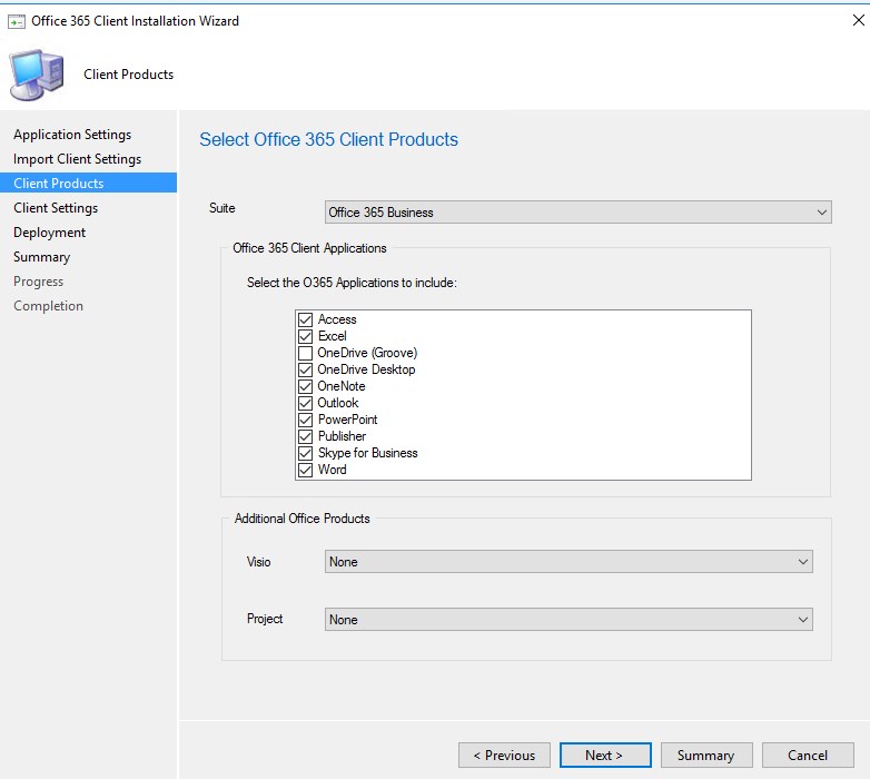 Create Office 365 Installer using SCCM