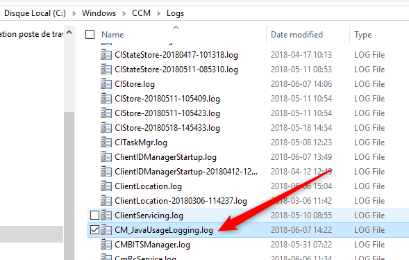 SCCM Java Inventory