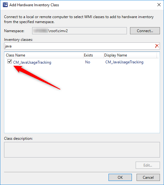 SCCM Java Inventory