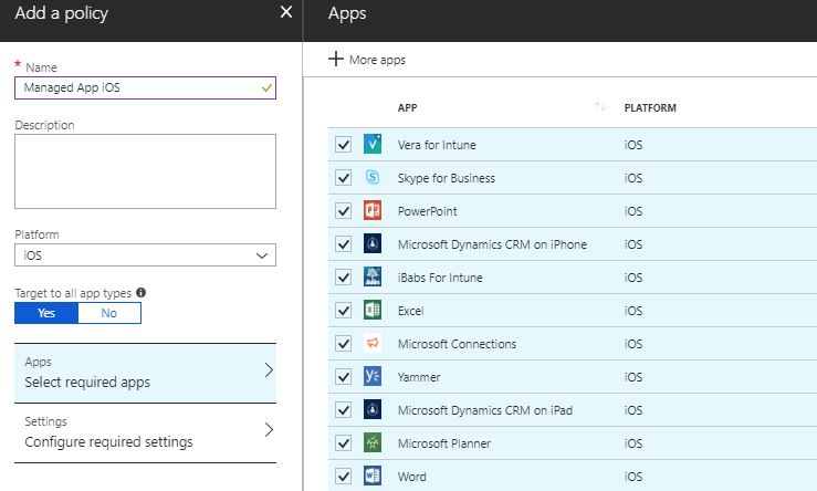 Intune Block iOS Mail App