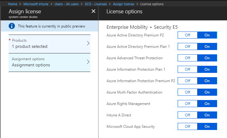 start with microsoft intune