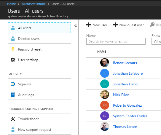 sccm intune modern management