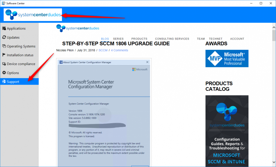 SCCM Software Center Customization To Fit Your Company Branding