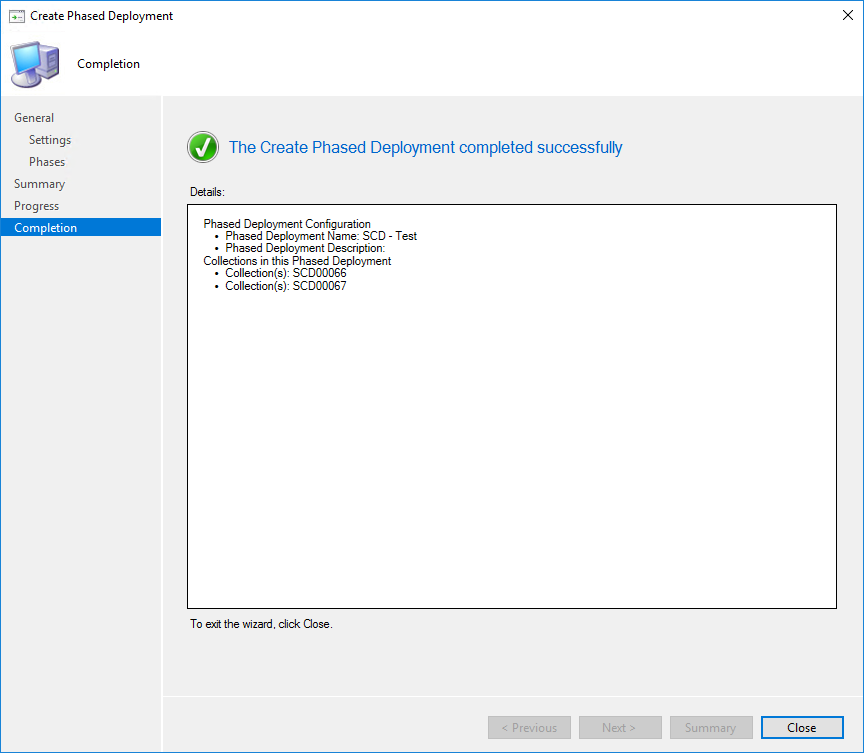 SCCM Application Phased Deployment