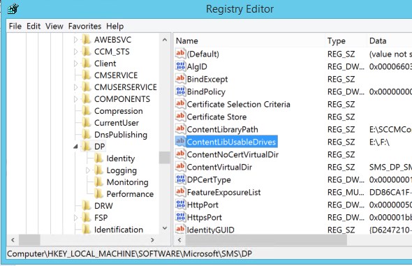 SCCM Move Content Library