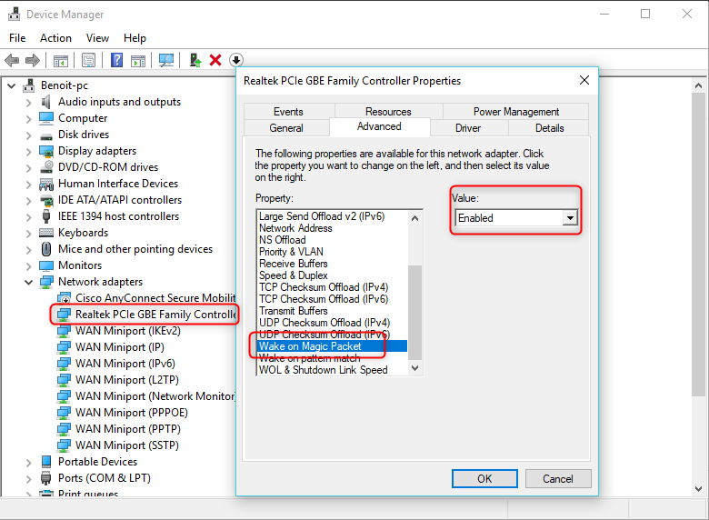 Anydesk wake on lan. Magic Packet Wake on lan. Large send offload. Wake on lan устройство. Offload TCP large send.