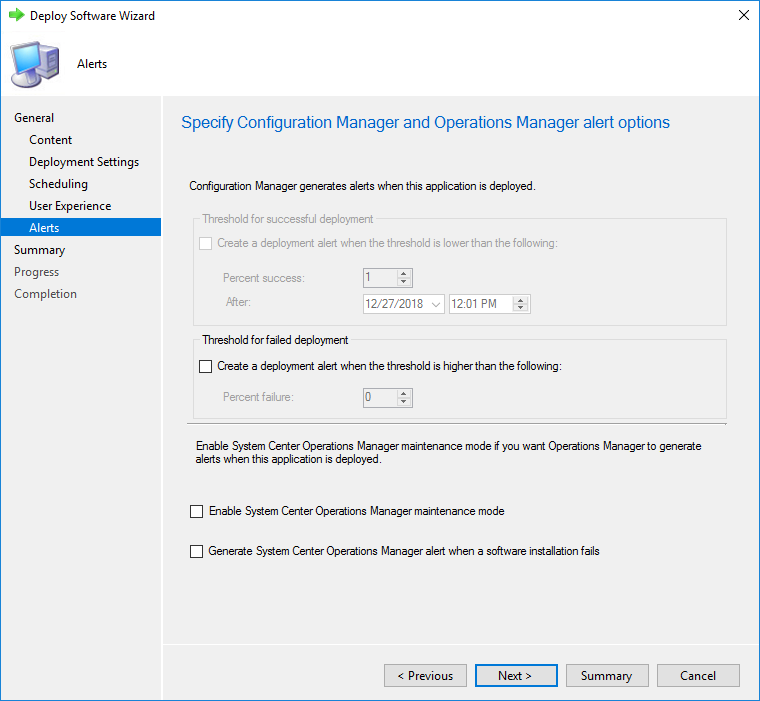 SCCM Repair Application