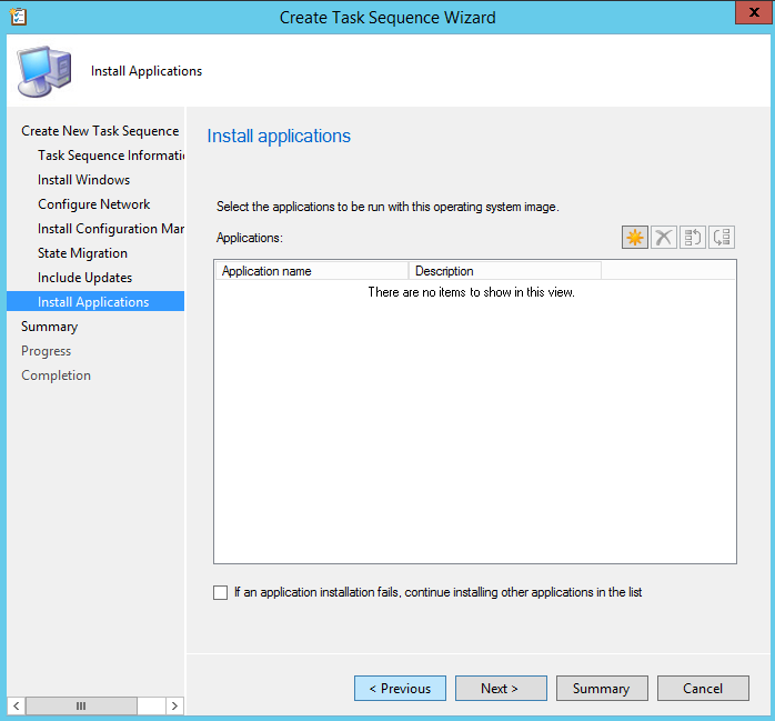 SCCM Windows 2019 Task Sequence