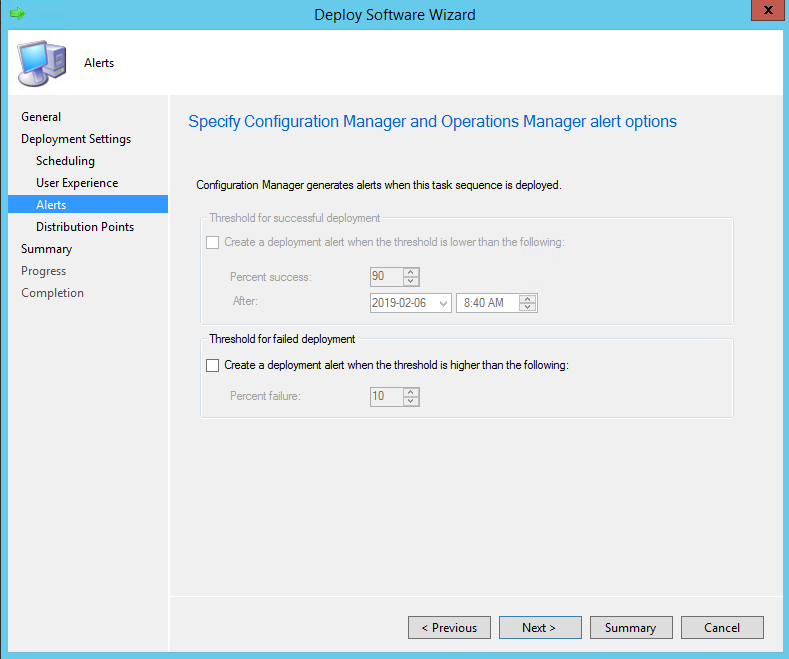 SCCM Windows 2019 Task Sequence