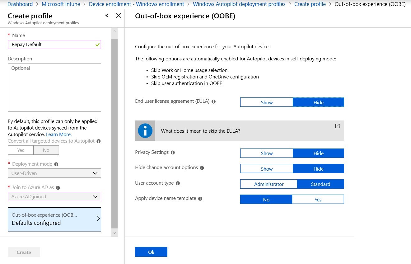 Microsoft AutoPilot Windows 10