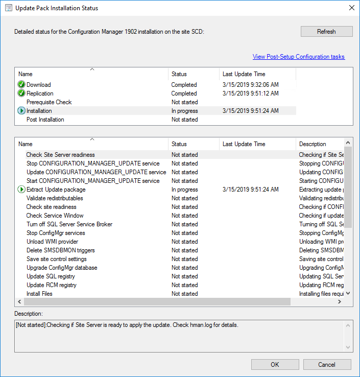 SCCM 1902 Upgrade Guide