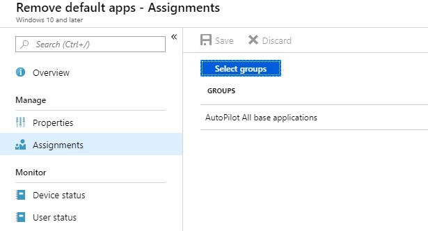 windows 10 intune autopilot customization