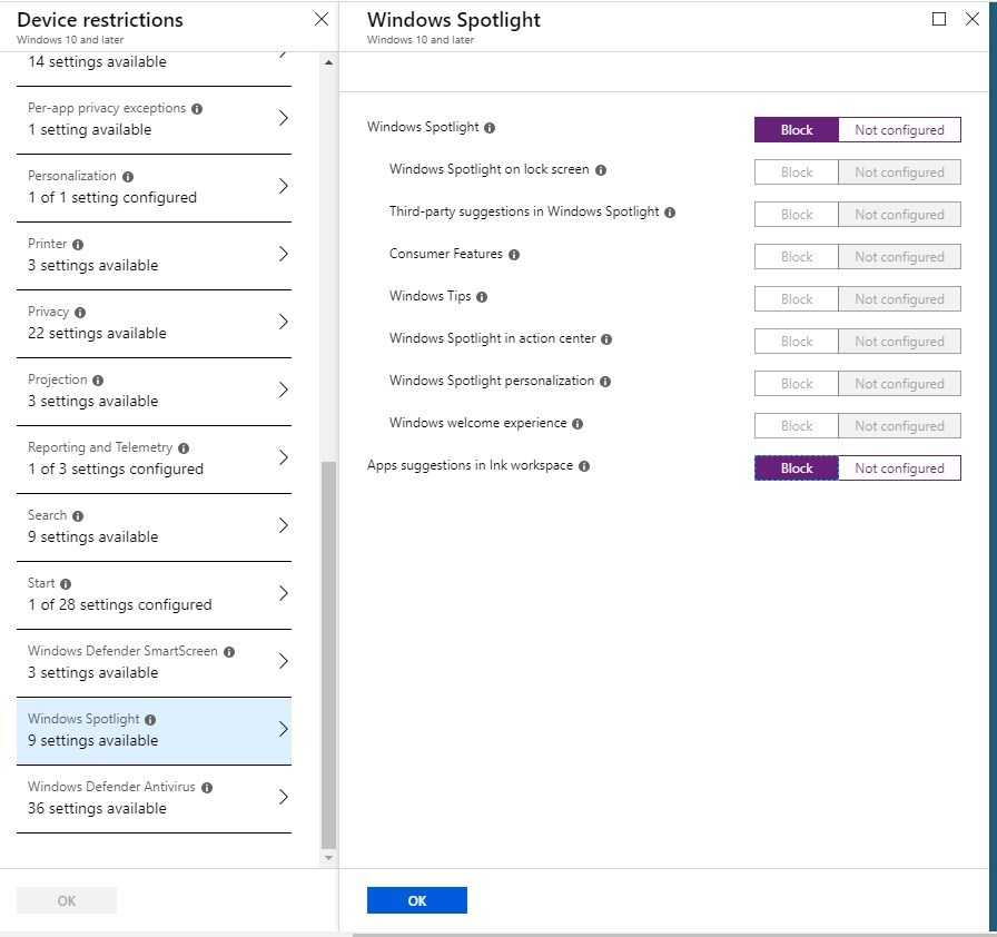 windows 10 intune autopilot customization