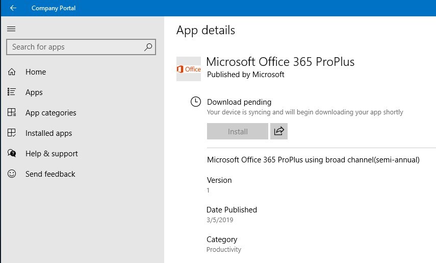 How to deploy Office 365 with Intune