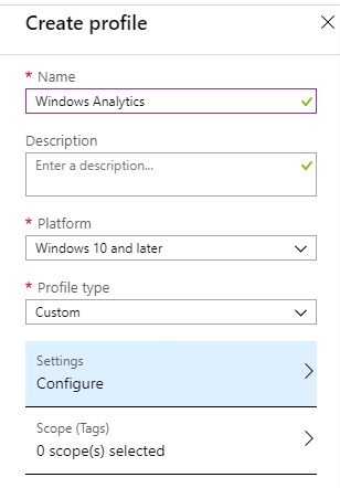 Windows Analytics Log Analytics