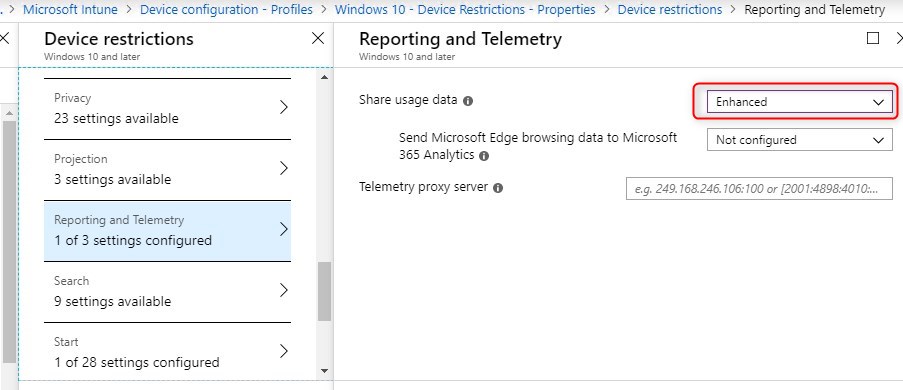 Windows Analytics Log Analytics