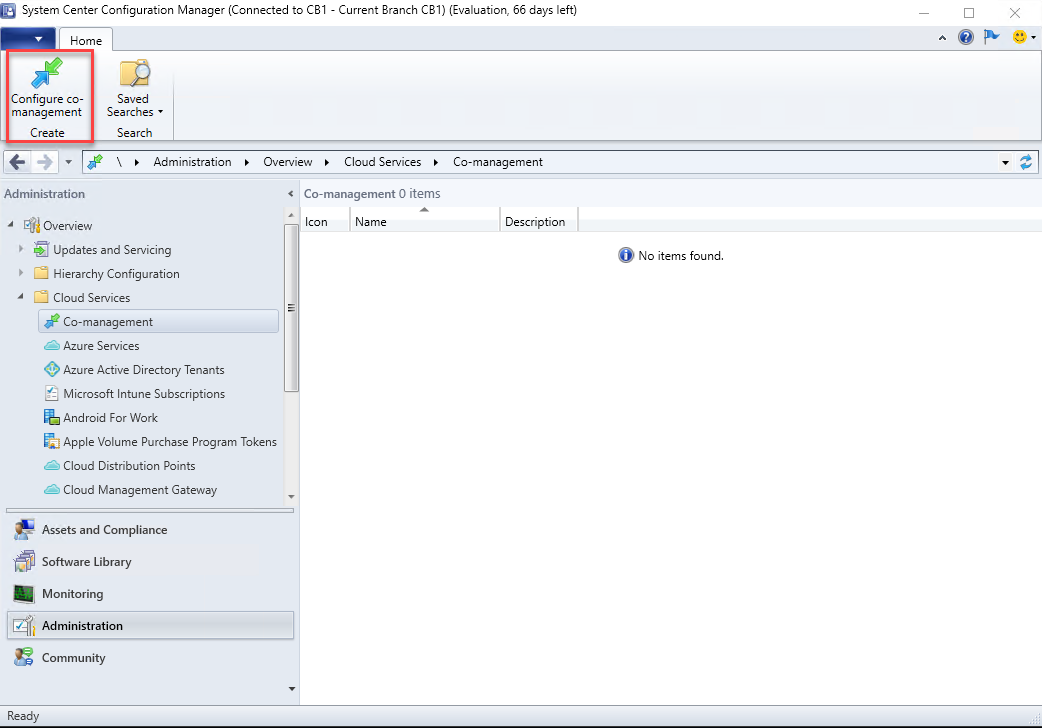 Co-Management SCCM 1902