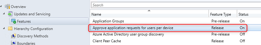 SCCM Install applications device real-time