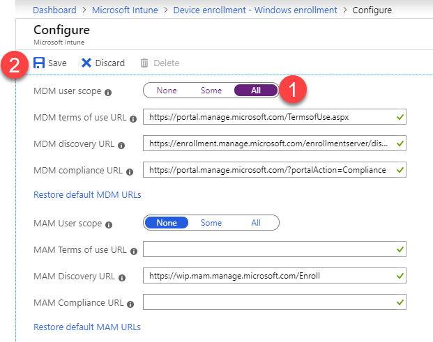 Co-Management SCCM 1902