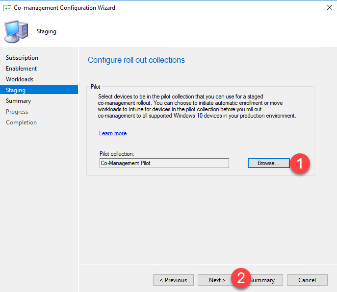 Co-Management SCCM 1902