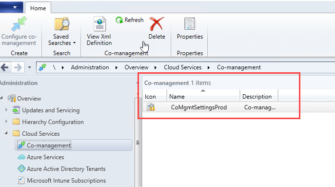 Co-Management SCCM 1902