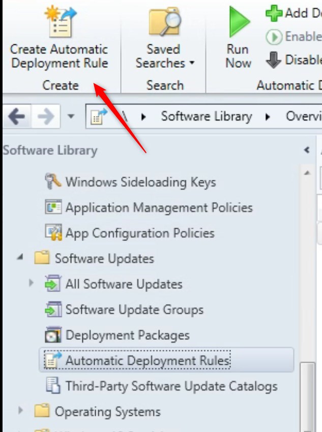 Servicing stack update SCCM