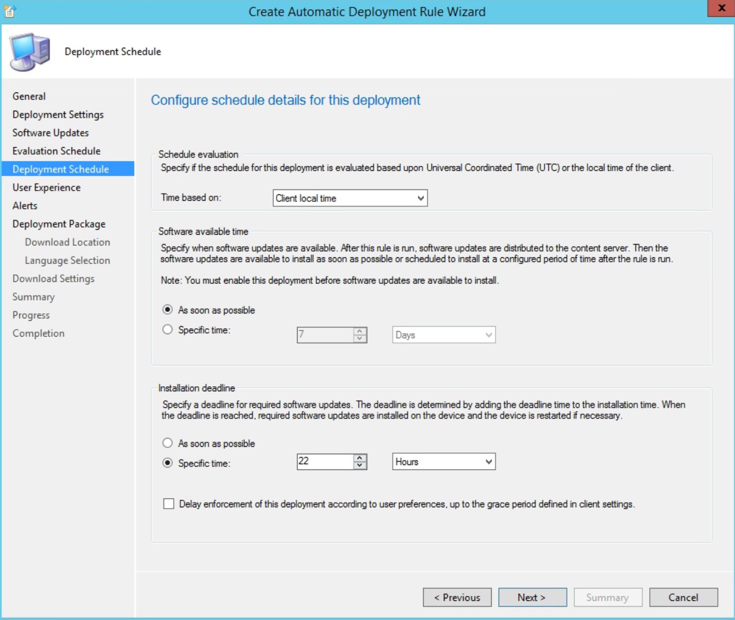 Servicing stack update SCCM