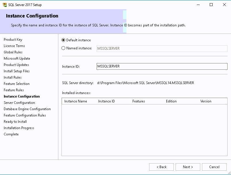 SCCM SQL 2017 Install Guide