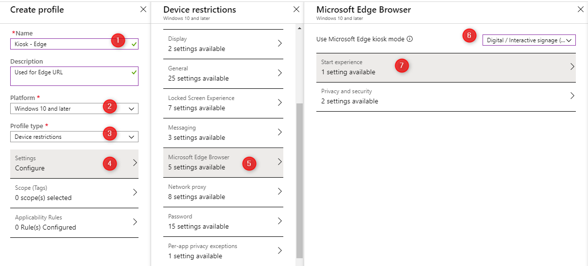 intune autopilot kiosk single-app