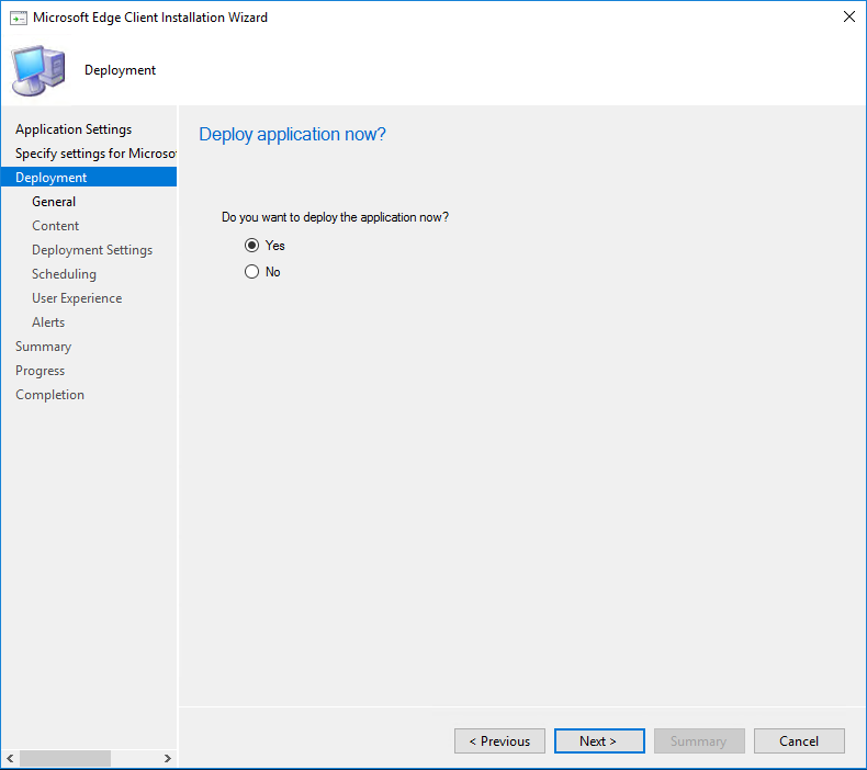 SCCM Edge Deployment Update