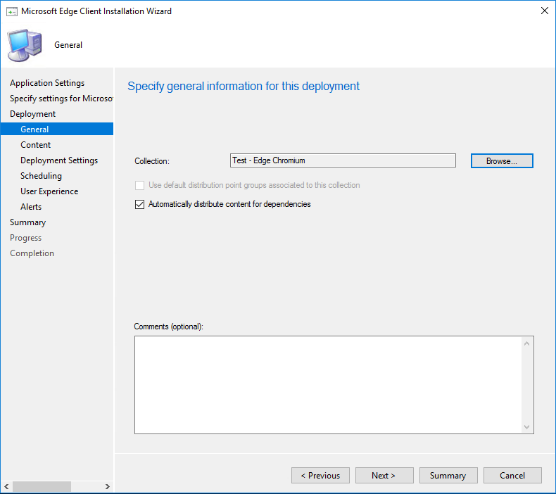 SCCM Edge Deployment Update