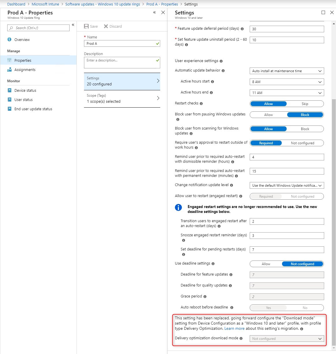 Delivery Optimization Intune