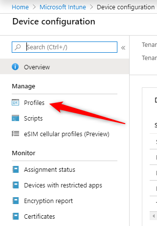 Windows Defender Firewall Intune 