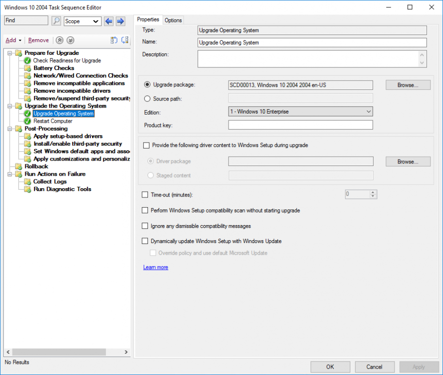 sccm deploy windows 10 22h2