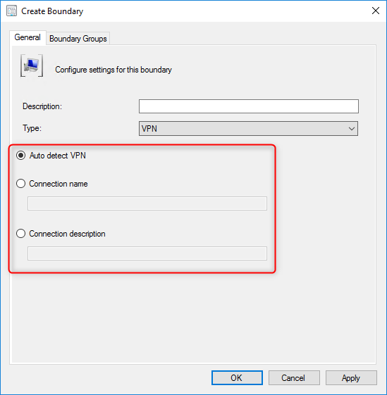 sccm vpn boundary type