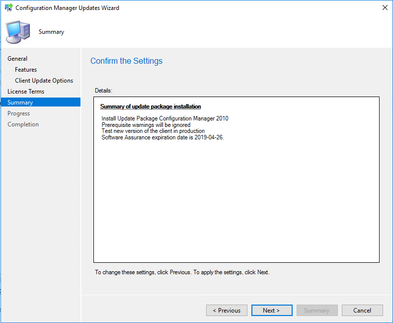 Sccm 2010 Upgrade Guide